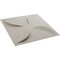 Ekena Millwork 19 5/8in. W x 19 5/8in. H Pinwheel EnduraWall Decorative 3D Wall Panel Covers 2.67 Sq. Ft. WP20X20PIGBW - alternate 4